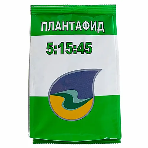 Плантафид 5/15/45 NPK + микроэлементы, минеральное удобрение для стадии созревания плодов 1 кг Плантафид 5/15/45 NPK + микроэлементы