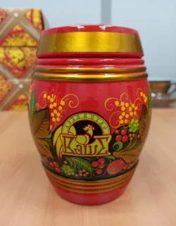 Хохлома. Бочонок Хохлома. Бочонок